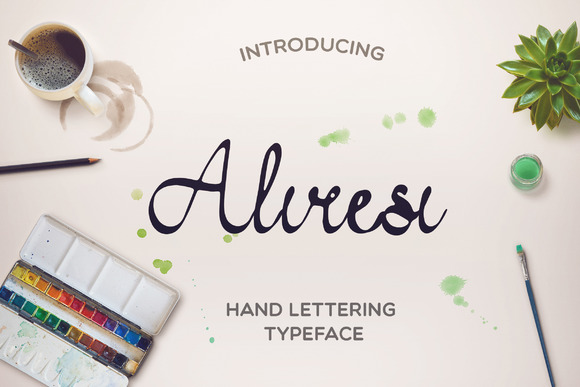 Aliresi Font Review: A Script Handwritten Typeface for Creative Branding