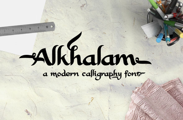 Alkhalam Font: A Bold Script for Brand Campaigns