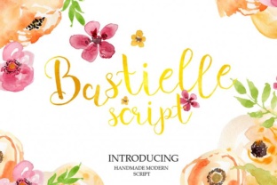 Bastielle: The Handwritten Script Font for Elegant Digital Branding