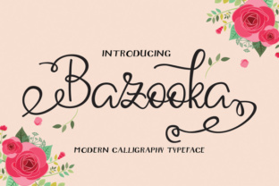 Bazooka: The Bold Brush Script Typeface for Modern Digital Branding