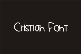 Cristian: A Script Handwritten Font for Playful Branding