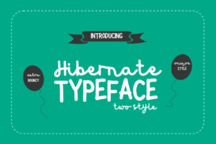 Hibernate Script Handwritten Typeface for Modern Web Design