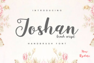 Joshan Brush: The Hand-Painted Script Font for Authentic Campaign Design