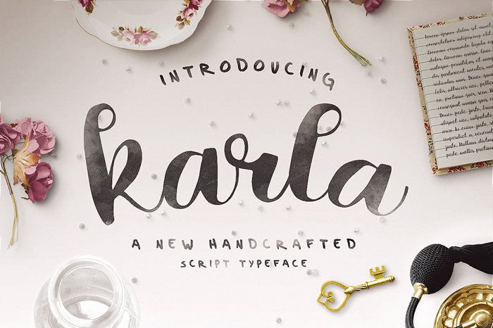 Karla: The Perfect Script Handwritten Font for Elegant Designs