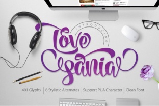 Love Sania Typeface: Elevating Campaign Visuals with Modern Lettering