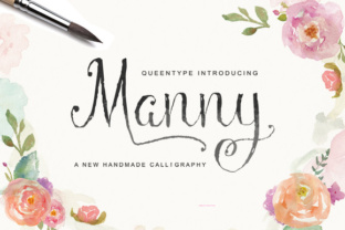 Manny Script: A Handmade Typeface for Authentic Small Business Branding