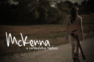 McKenna: A Contemplative Handwritten Script for Editorial Design