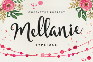 Mellanie Typeface: The Handmade Script for Authentic Campaign Design