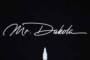 Mr. Dakota: The Modern Script Font for Scroll-Stopping Brand Content