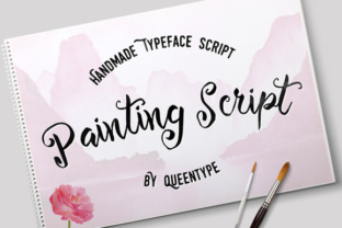 Painting Script Typeface for Authentic Brand Identity