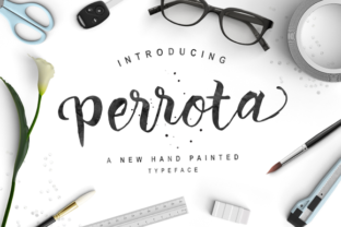 Perrota Font: A Handwritten Script for Branding with a Natural Feel