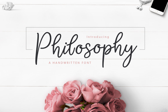 Philosophy Script Typeface Review
