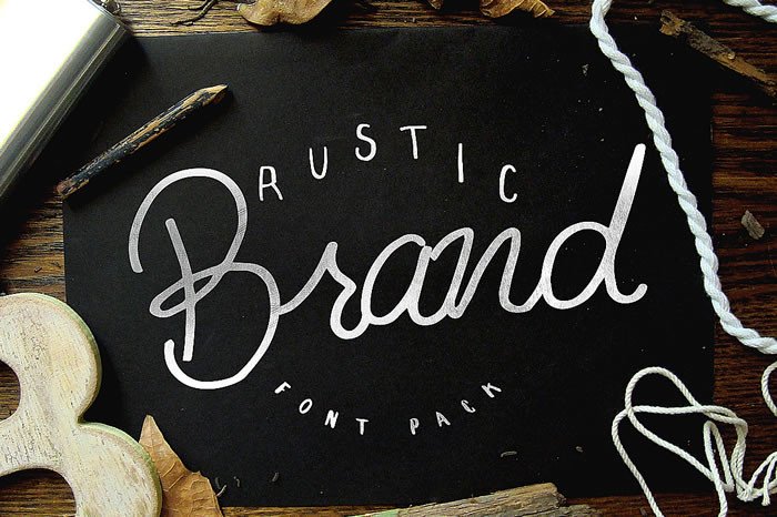 Rustic Brand Typeface for Authentic Business Identity