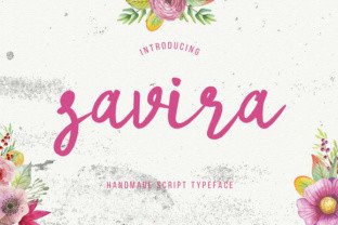 Savira Script Typeface for Elegant Handmade Designs