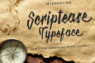 Scriptease: A Beautiful Handmade Brush Script for Authentic Branding