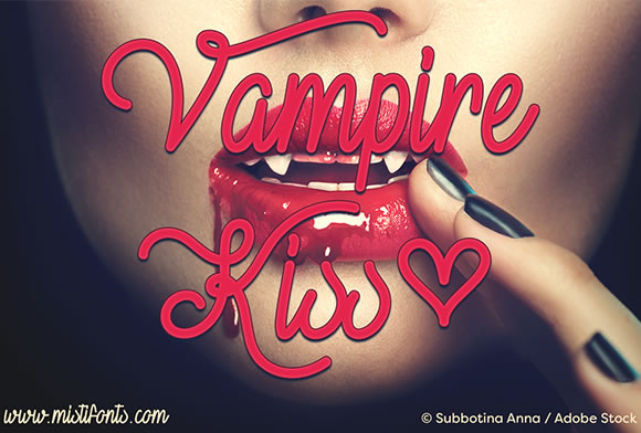 Vampire Kiss Typeface: A Review for Editorial Designers
