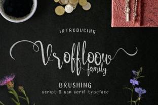 Vroffloow Free Download: The Ultimate Script Handwritten Font Review